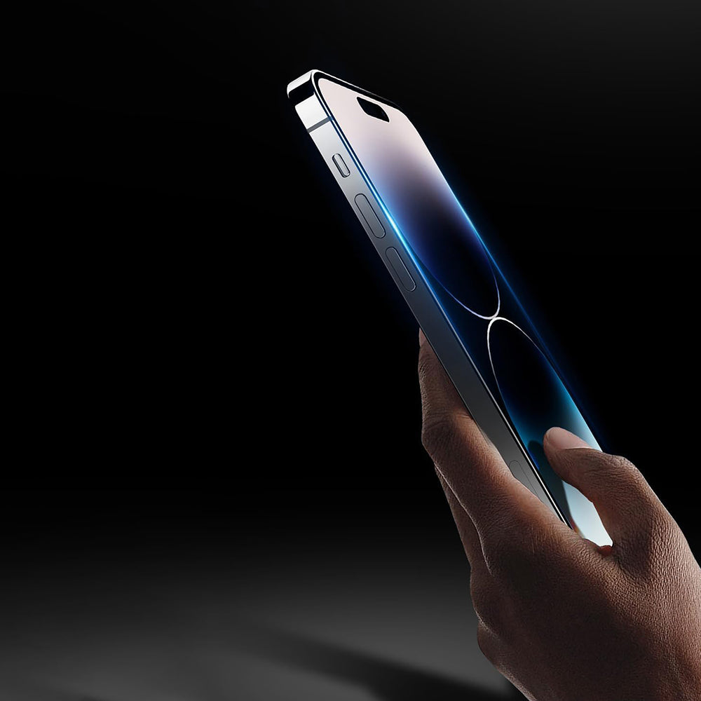 Beschermfolie Anank 5X Versterkt Anti-Crack voor Apple iPhone 17, Gehard Glas, Volledige Lijm, 3D, Zwart