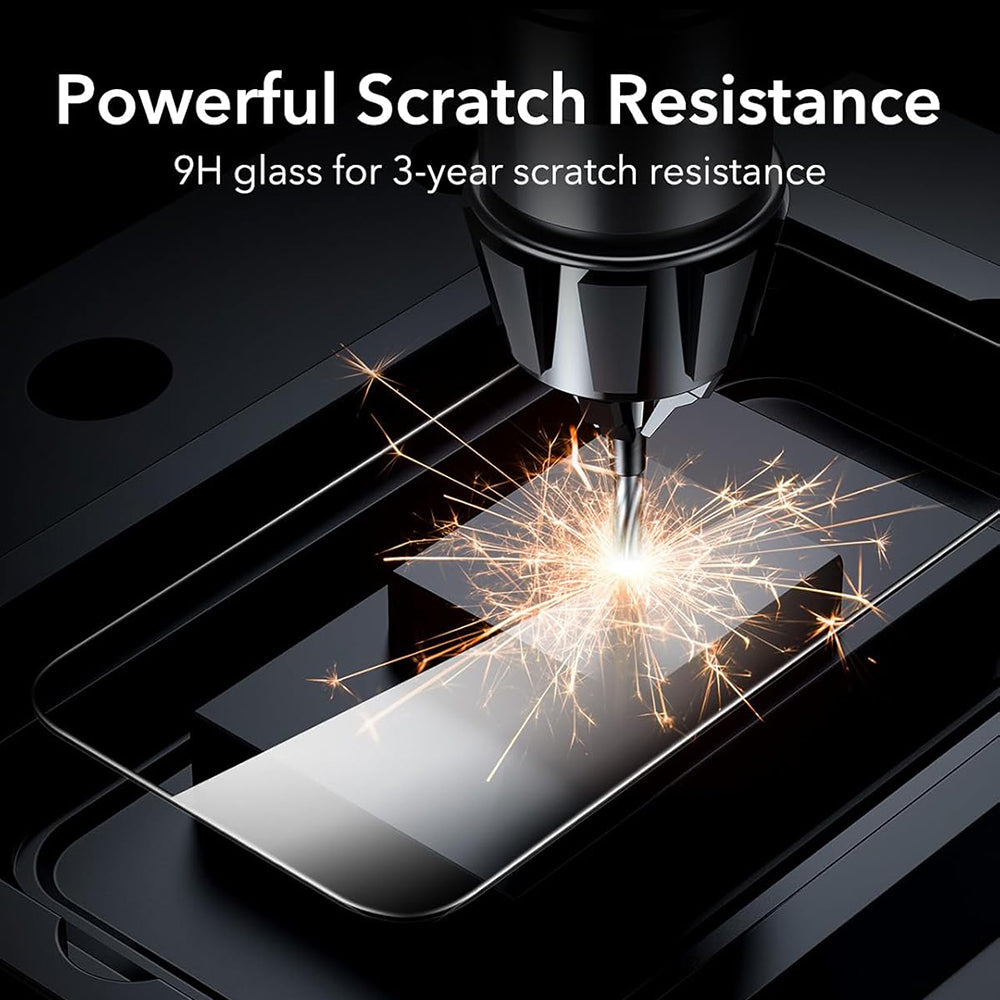 Anank schermbeschermfolie voor Apple iPhone 15, gehard glas, volledige lijm, 3D, set van 10 stuks