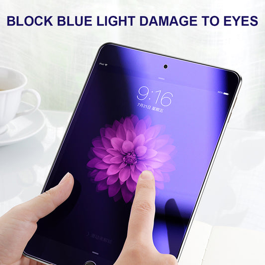 Anti Blue Light Lito Classic schermbeschermfolie voor Apple iPad Pro 13 (2024), gehard glas, volledige lijm, 2.5D