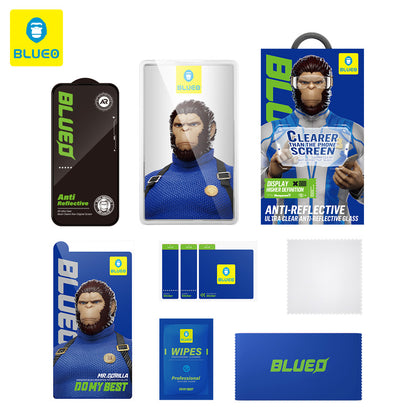 Beschermfolie Blueo Anti-Reflective HD voor Samsung Galaxy S26 Plus S947, Gehard Glas, Volledige Lijm, Zwart