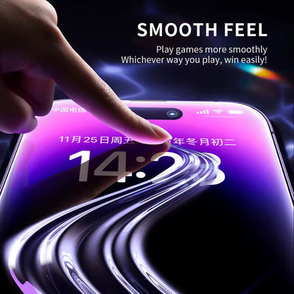 Beschermfolie Blueo Anti-Static HD voor Samsung Galaxy S26 Ultra S948, Gehard Glas, Volledige Lijm, Zwart