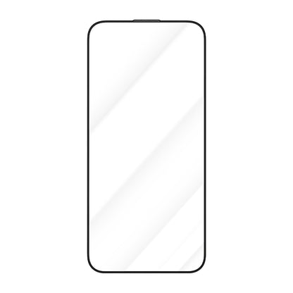 Blueo Crystal Anti-Kras Screen Protector voor Apple iPhone 16 Plus / 15 Plus, Gehard Glas, Volledige Lijm, Zwart