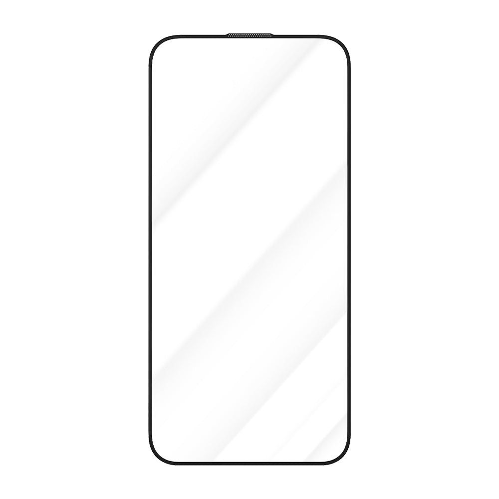 Blueo Crystal Anti-Kras Screen Protector Film voor Apple iPhone 16 Pro Max, Gehard Glas, Volledige Lijm, Zwart
