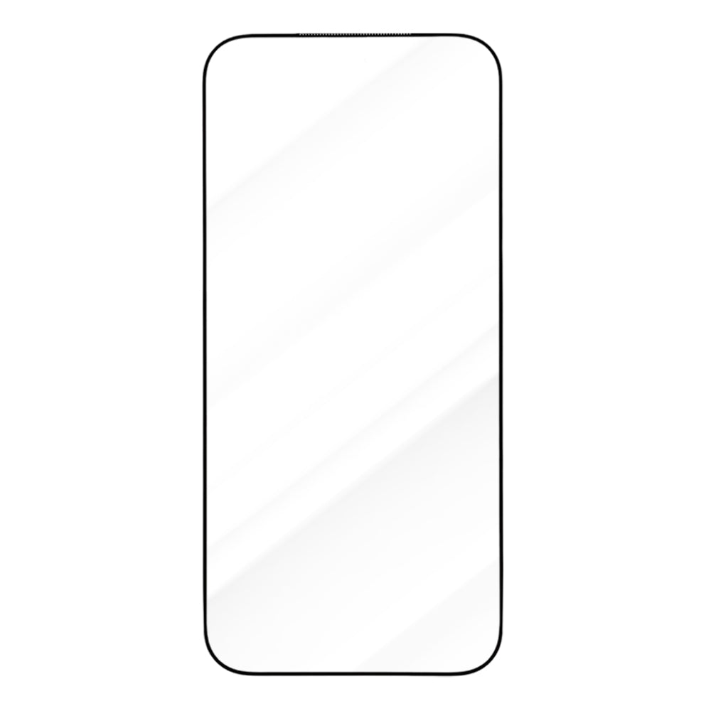 Blueo Drop Resistant-schermbeschermer voor Apple iPhone 18 Pro / 17 Pro / 17 / 16 Pro, gehard glas, volledige kleeflaag, zwart
