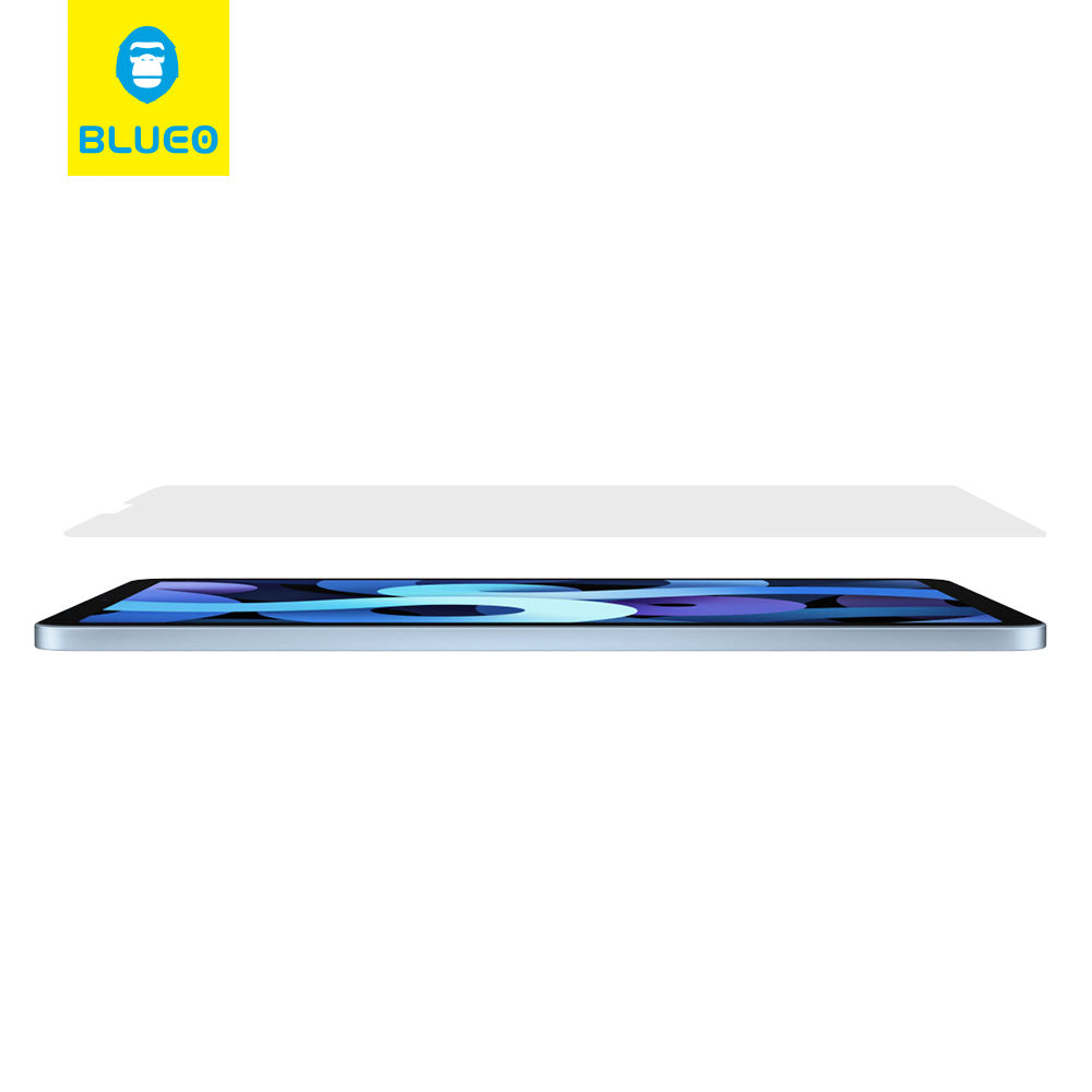 Blueo HD schermbeschermfolie voor Apple iPad Air 11 (2024), gehard glas, volledige lijm