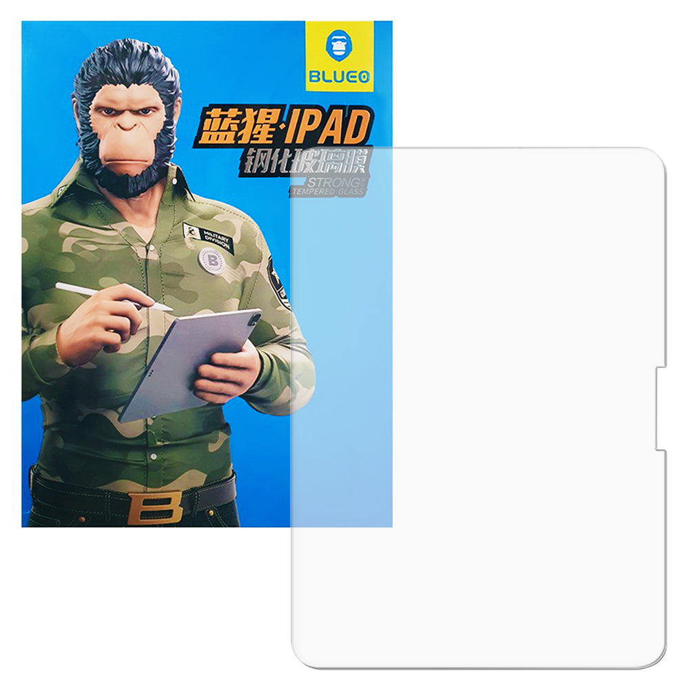 Blueo HD Screen Protector Film for Apple iPad Air 13 (2024), Tempered Glass, Full Glue