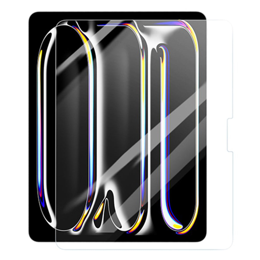 Blueo HD schermbeschermfolie voor Apple iPad Pro 13 (2024), gehard glas, volledige lijm