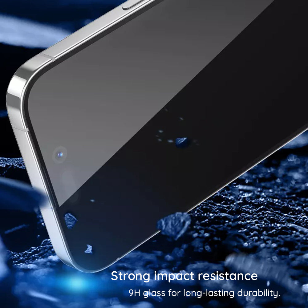 Blueo HD schermbeschermfolie voor Samsung Galaxy A27 5G / A57 5G / A37 5G, gehard glas, full glue, 2.5D, zwart