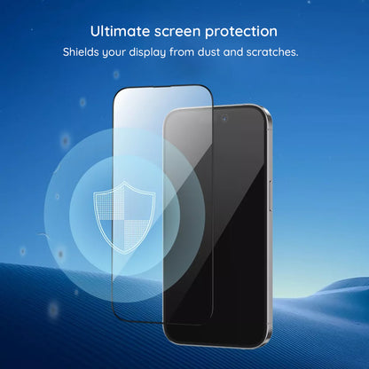 Blueo HD schermbeschermfolie voor Samsung Galaxy A27 5G / A57 5G / A37 5G, gehard glas, full glue, 2.5D, zwart
