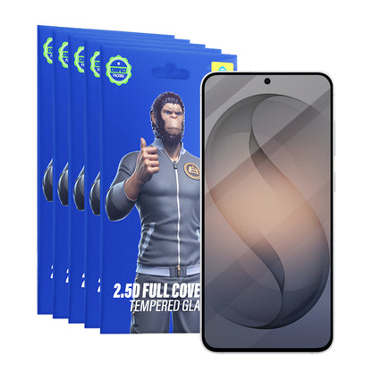 Beschermfolie Blueo HD voor Samsung Galaxy S26 S942, Gehard Glas, Volledige Lijm, 2.5D, Set van 5 stuks, Zwart