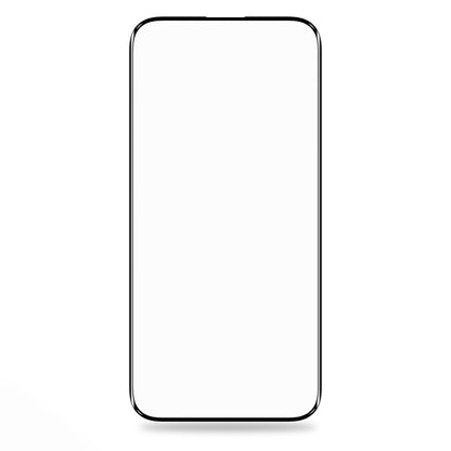 Blueo Silk HD Screen Protector Film for Apple iPhone 15 Pro Max, Tempered Glass, Full Glue, Set of 5 pieces, 2.5D, Black