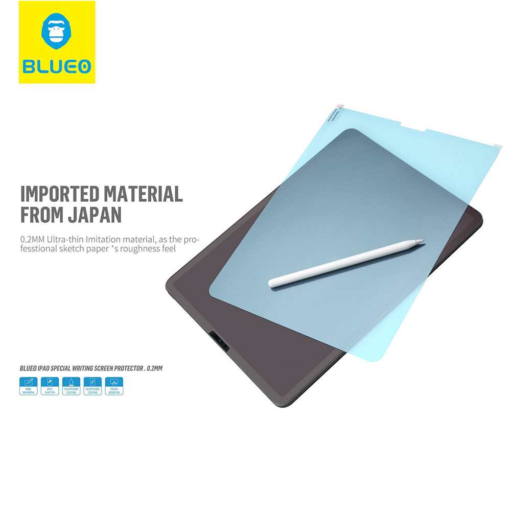Beschermfolie Blueo Special Writing voor Apple iPad Pro 12.9 (2022) / Pro 12.9 (2021) / Pro 12.9 (2020), Plastic