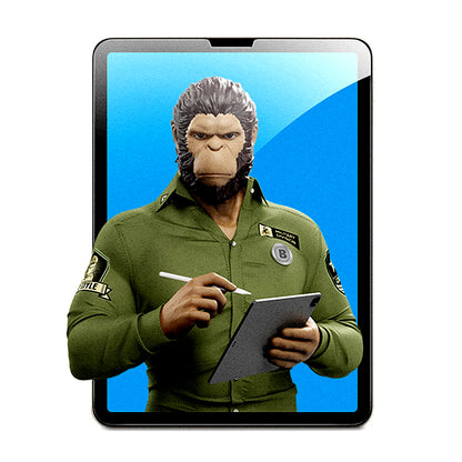 Blueo Special Writing Screenbeschermfolie voor Apple iPad Pro 13 (2024), Plastic