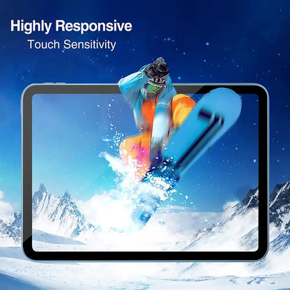 Clear Lito Classic schermbeschermfolie voor Apple iPad (2025) / (2022), gehard glas, volledige lijm, 2.5D