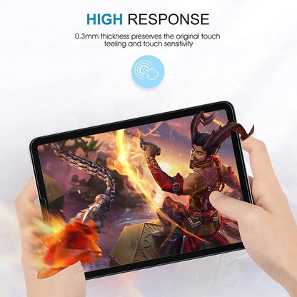 Clear Lito Classic schermbeschermfolie voor Apple iPad (2025) / (2022), gehard glas, volledige lijm, 2.5D