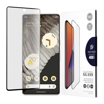 Beschermfolie Scherm DUX DUCIS voor Google Pixel 7 Pro, Gehard Glas, Volledige Lijm, Zwart