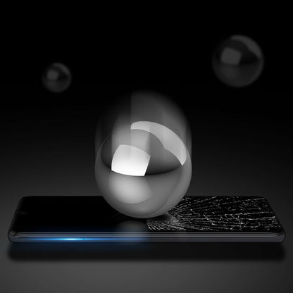 DUX DUCIS Screen Protector for Samsung Galaxy S24 FE S721, Tempered Glass, Edge Glue, Black