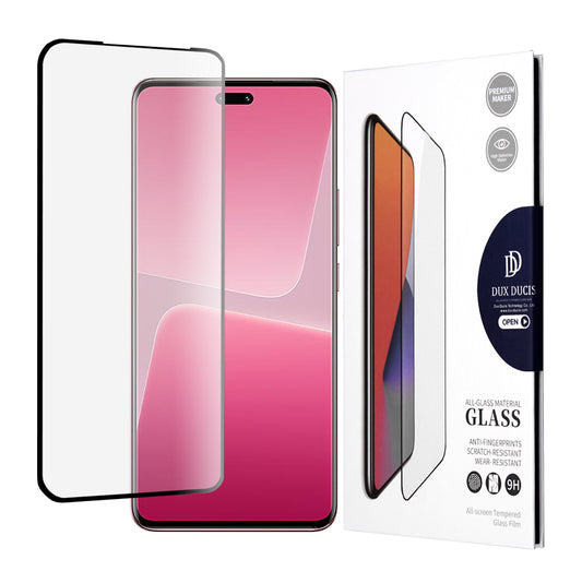 Beschermfolie Scherm DUX DUCIS voor Xiaomi 13 Lite, Gehard Glas, Zwart