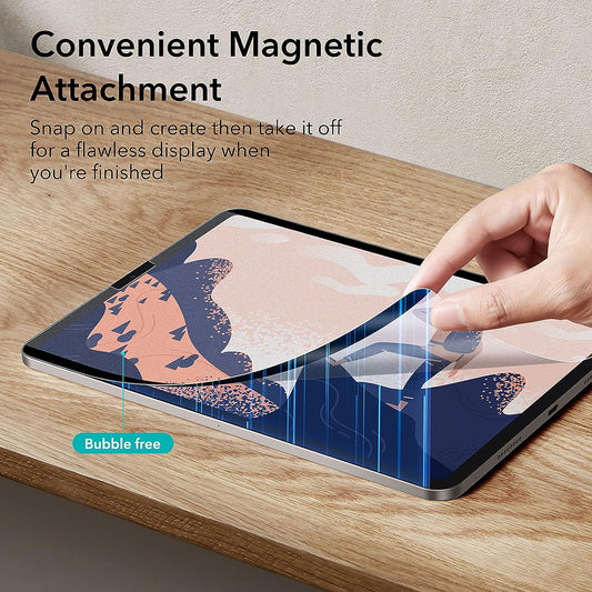 ESR Paper Feel Magnetic schermbeschermfolie voor Apple iPad Air 13 (2026) / Pro 13 (2025), plastic