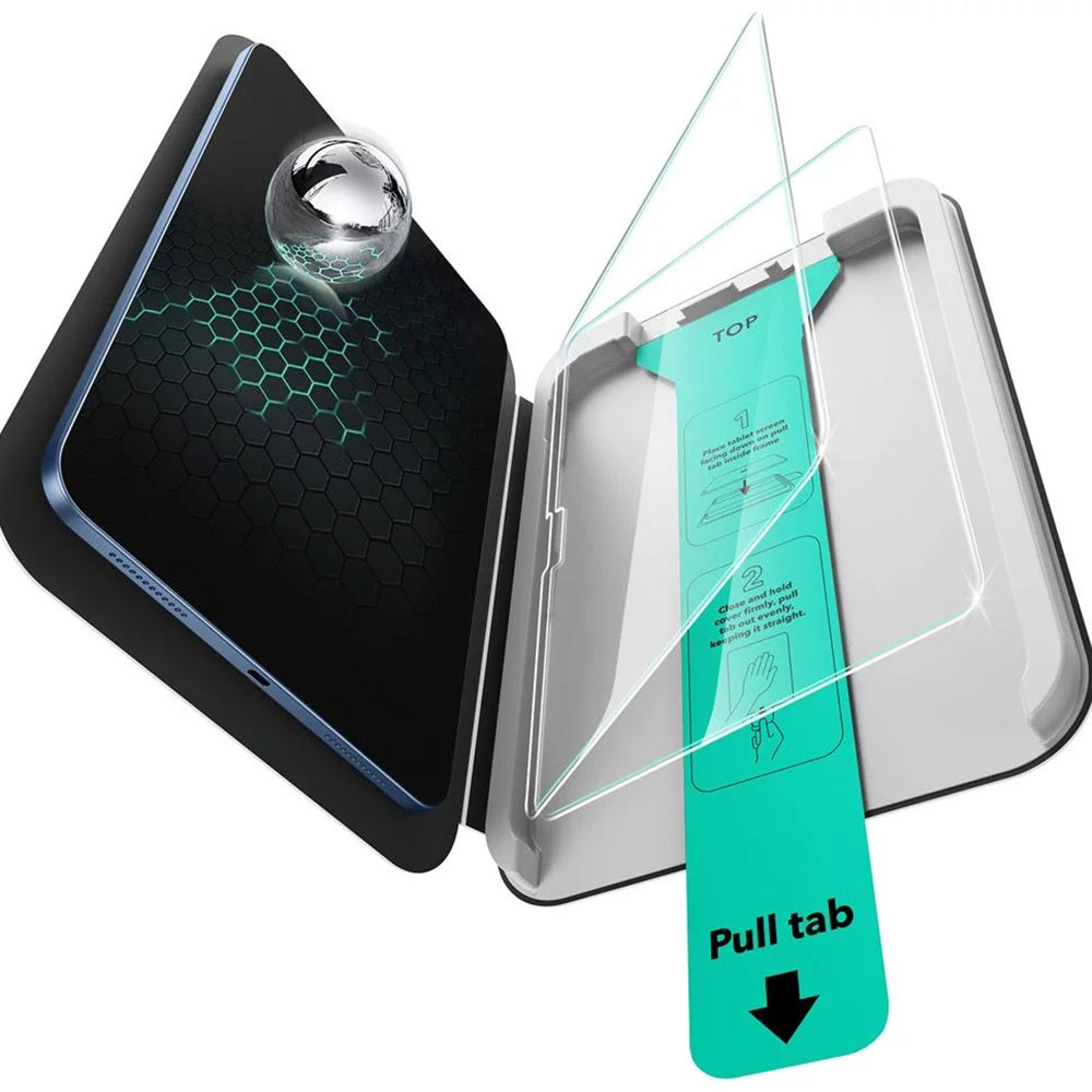 ESR UltraFit Screen Protector for Apple iPad (2025) / (2022), Tempered Glass, Full Glue, Set of 2 Pieces