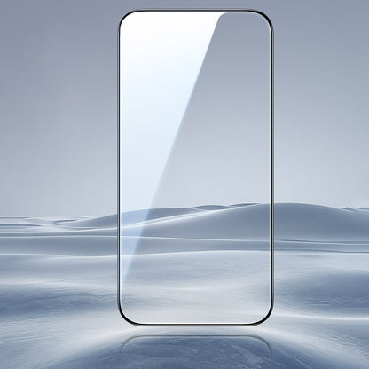 Beschermfolie ESR UltraFit voor Apple iPhone 17 Pro Max, Gehard Glas, Volledige Lijm, Zwart