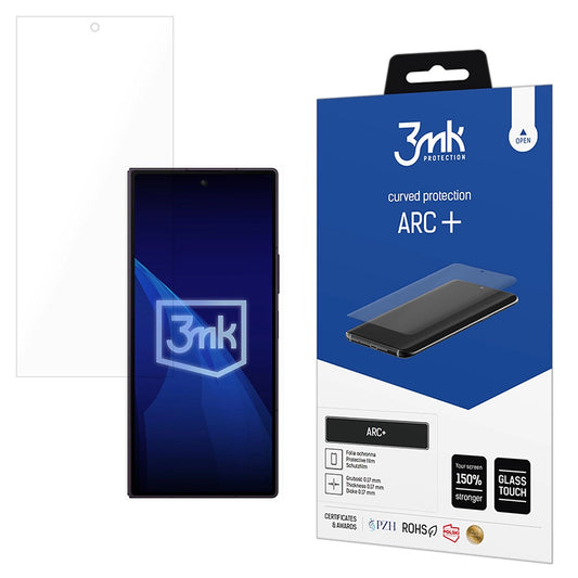 3MK ARC+ Buiten Scherm Beschermfolie voor Samsung Galaxy Z Fold8 Ultra F976, Plastic