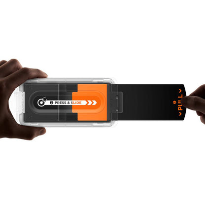 Spigen GlastR EZ FIT Pro HD Exterior Privacy Screen Protector for Samsung Galaxy Z Fold8 Ultra F976, Tempered Glass, Full Glue, Set of 2 pieces