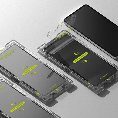 Beschermfolie Ringke Dual Easy Pro voor Samsung Galaxy Z Flip7 F766, Plastic, Set van 2 stuks