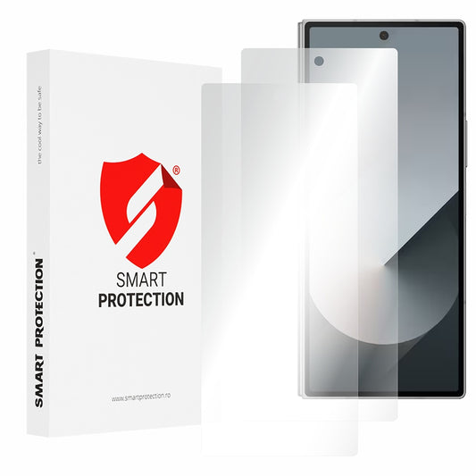 Smart Protection Premium Classic Buitenste Scherm Beschermfolie voor Samsung Galaxy Z Fold6 F956, Plastic, Set van 2 stuks