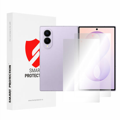 Smart Protection Premium Classic Buitenste Scherm Beschermfolie voor Samsung Galaxy Z Fold8 F971, Plastic, Set van 2 stuks
