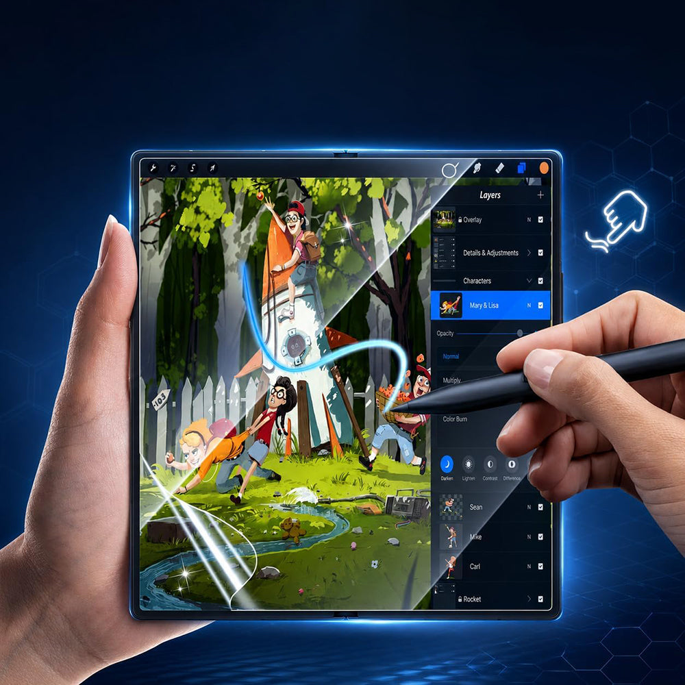 Blueo HD Binnenste Scherm Beschermfolie voor Samsung Galaxy Z Flip8 F776, Plastic