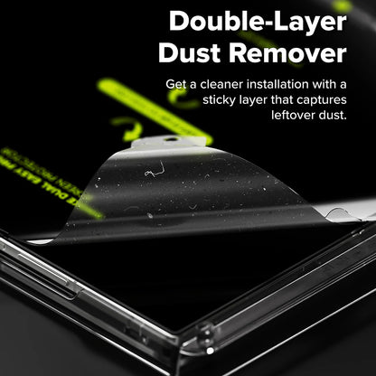 Beschermfolie voor het Binnenste Scherm Ringke Dual Easy Pro voor Samsung Galaxy Z Fold7 F966, Plastic, Set van 2 stuks