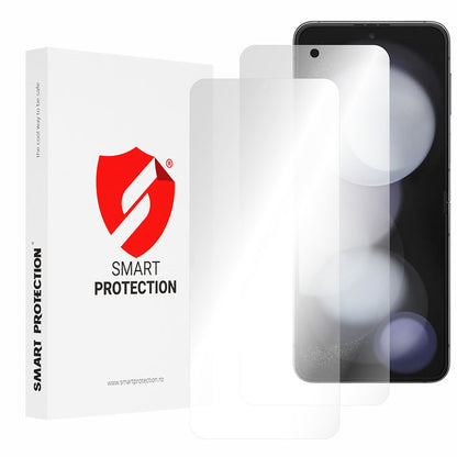 Smart Protection Premium Classic Binnenste Screen Protector voor Samsung Galaxy Z Flip5 F731, Plastic, Set van 2 stuks