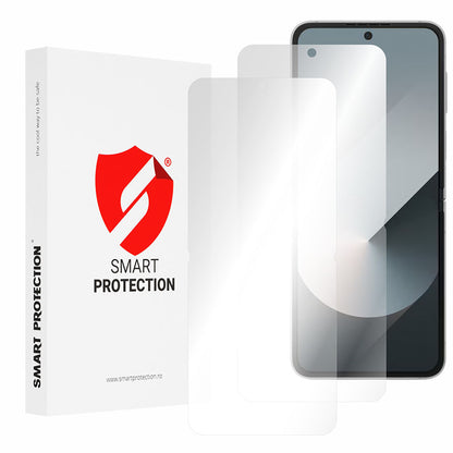 Binnenste scherm beschermfolie Smart Protection Premium Classic voor Samsung Galaxy Z Flip7 F766, Plastic, Set van 2 stuks