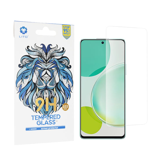 Lito Classic schermbeschermfolie voor Huawei nova 11i, gehard glas, volledige lijm, 2.5D