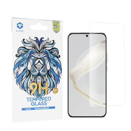 Lito Classic schermbeschermfolie voor Huawei nova 12s / nova 11, gehard glas, volledige lijm, 2.5D