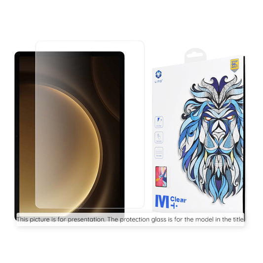 Lito Classic schermbeschermfolie voor Samsung Galaxy Tab S10 Ultra / Tab S9 Ultra, gehard glas, full glue, 2.5D