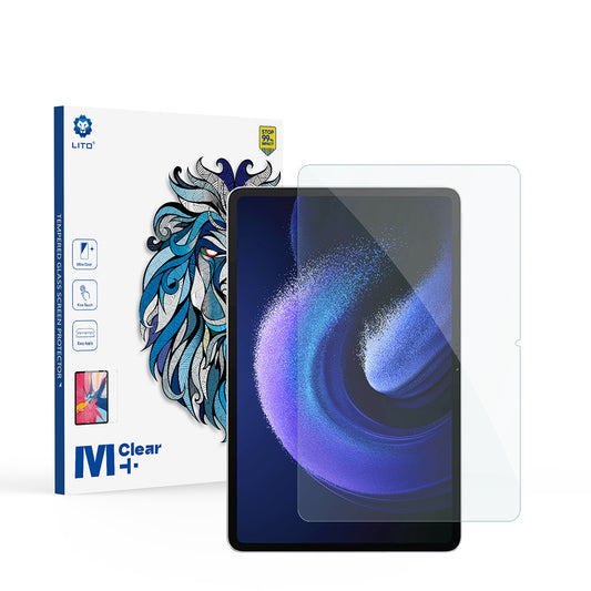Lito Classic schermbeschermfolie voor Xiaomi Pad 6 / 6 Pro, gehard glas, volledige lijm, 2.5D