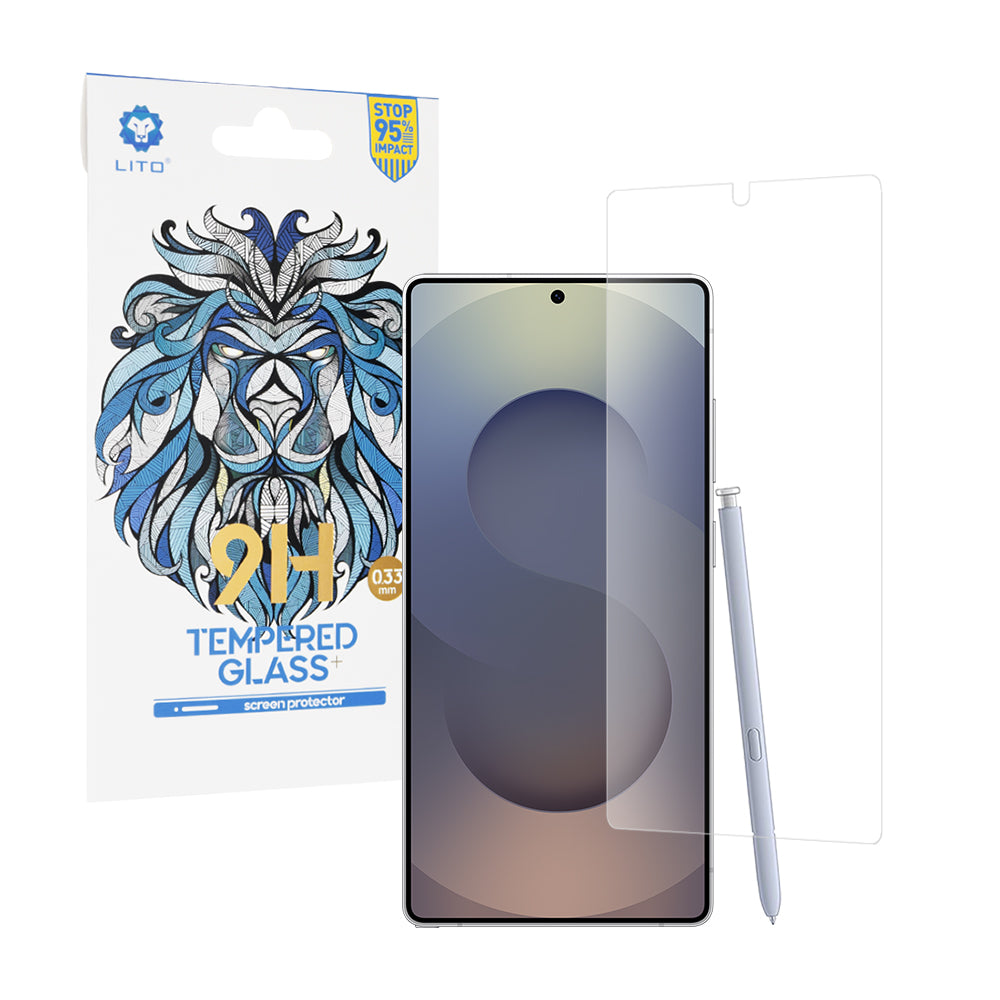 Lito Classic Ultra Thin schermbeschermfolie voor Samsung Galaxy S25 Ultra S938, gehard glas, volledige lijm, 2.5D
