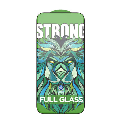 Beschermfolie Lito D+ Max Strong voor Apple iPhone 17 Pro Max, Gehard Glas, Volledige Lijm, Zwart