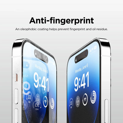 Beschermfolie Mat Scherm Anank 5X Versterkt voor Apple iPhone 17 Air, Gehard Glas, Volledige Lijm, 2.5D, Zwart