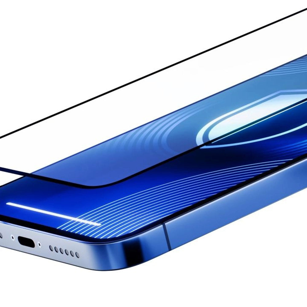 Matte 3MK Max schermbeschermfolie voor Samsung Galaxy S26, Gehard Glas, Volledige Lijm, Zwart