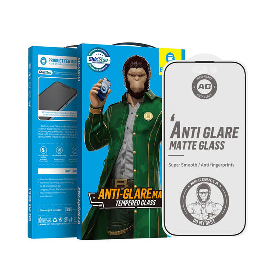 Matte Blueo Anti-Glare schermbeschermfolie voor Apple iPhone 17 Air, Gehard Glas, Volledige Lijm