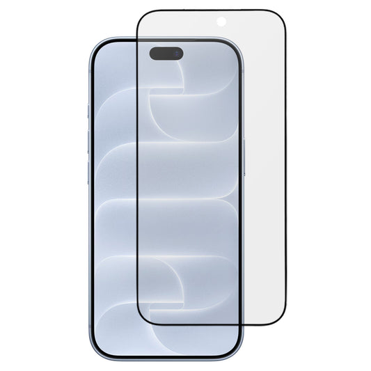 Blueo Matte Anti-Reflective Applicator Pro-schermbeschermer voor Apple iPhone 18 Pro, gehard glas, volledige kleeflaag, zwart