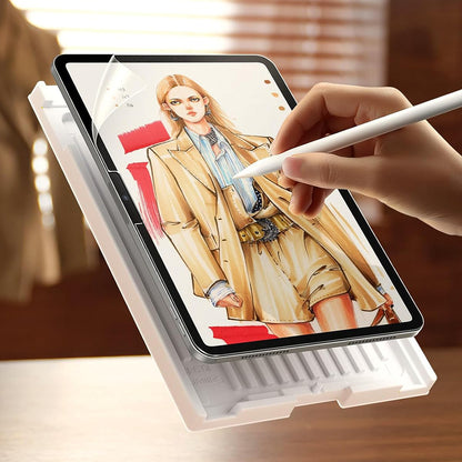 Beschermfolie Matte ESR Paper Feel voor Apple iPad Pro 13 (2024), Plastic, Set van 2 stuks