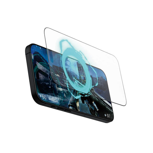 Matte PanzerGlass Ultra-Wide Fit Gaming schermbeschermfolie voor Apple iPhone 16 Pro Max, Gehard Glas, Volledige Lijm, Zwart