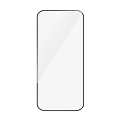 Matte PanzerGlass Ultra-Wide Fit Gaming schermbeschermfolie voor Apple iPhone 16 Pro, Gehard Glas, Volledige Lijm, Zwart