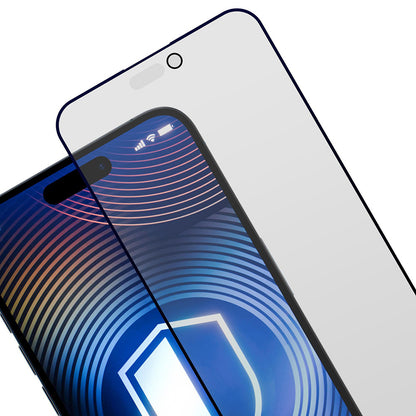 Matte Privacy 3MK HardGlass Max schermbeschermfolie voor Apple iPhone 17 Pro Max, Gehard Glas, Volledige Lijm