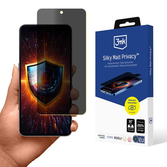 Matte Privacy 3MK Silky schermbeschermfolie voor Nothing Phone (3a) / Phone (3a) Pro, plastic