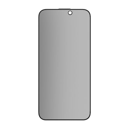 Matte Privacy Blueo Anti-Peep Screen Protector for Apple iPhone 15 Pro, Tempered Glass, Full Glue